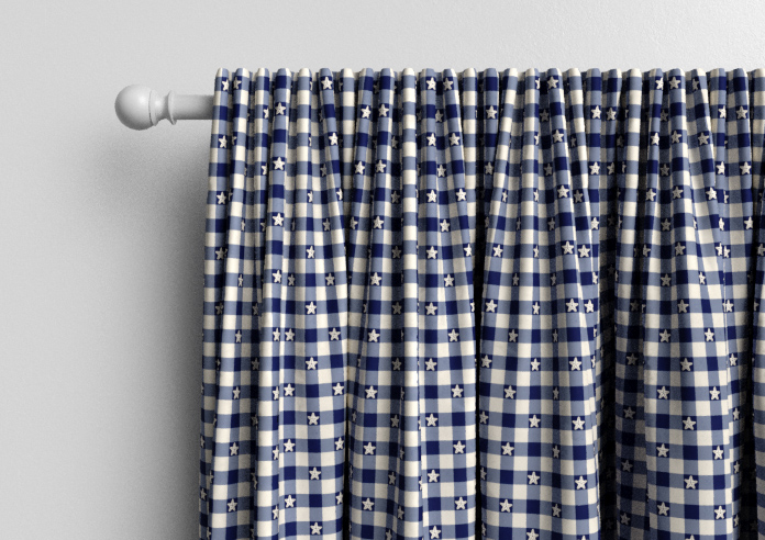 Whaley Great, Gingham Star Shore - Made to Measure Curtains - Image 9